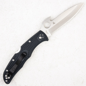 Нож Spyderco Endura 4 Emerson Wave, VG-10, Black, C10PGYW Нож Spyderco Endura 4 Emerson Wave, VG-10, Black, C10PGYW