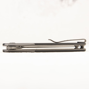 Нож WE Knife Snick, 20CV, Titanium Gray/Marble carbon - складной туристические ножи из стали Нож WE Knife Snick, 20CV, Titanium Gray/Marble carbon - складной туристические ножи из стали