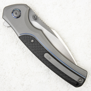 Нож WE Knife Ziffius, CPM 20CV, Titanium/Twill Carbon Fiber. LIMITED EDITION - складной туристические ножи из стали Нож WE Knife Ziffius, CPM 20CV, Titanium/Twill Carbon Fiber. LIMITED EDITION - складной туристические ножи из стали