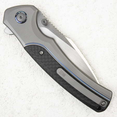 Нож WE Knife Ziffius, CPM 20CV, Titanium/Twill Carbon Fiber. LIMITED EDITION Нож WE Knife Ziffius, CPM 20CV, Titanium/Twill Carbon Fiber. LIMITED EDITION - купить в интернет-магазине Blademan