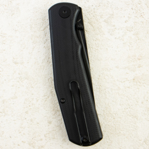 Нож Petrified Fish Lis, Black Stonewashed, 10Cr15CoMov, G10 Black Handle, PFP14DDW