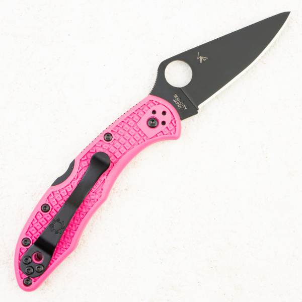 Нож Spyderco Delica 4, S30V, FRN Pink, C11FPPNS30VBK