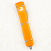 Нож Microtech Ultratech, Stonewash, M390, Aluminium Orange, 123-10 OR