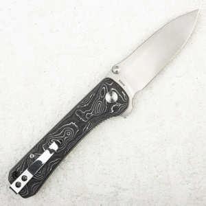 Нож QSP Hawk, CPM S35VN, Aluminium Foil Carbon Fiber - складной туристические ножи из стали Нож QSP Hawk, CPM S35VN, Aluminium Foil Carbon Fiber - складной туристические ножи из стали