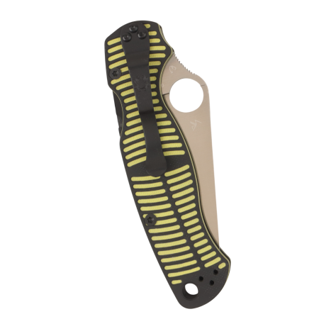 Нож Spyderco Para Military 2 Salt, MagnaCut, G10 Black/Yellow Handle, C81GBKYLMCP2