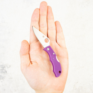 Нож Spyderco Ladybug, VG-10, FRN Purple, LPRP3 Нож Spyderco Ladybug, VG-10, FRN Purple, LPRP3