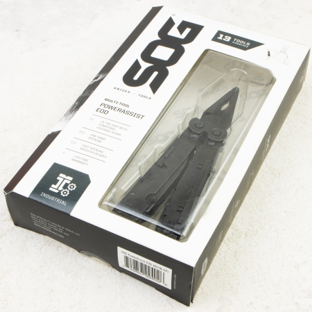 Мультитул SOG PowerAssist, Black Oxide-Nylon Sheath, B67N-CP