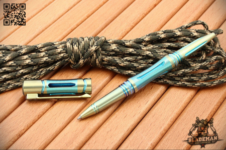 Тактическая ручка Fenix T5Ti Синяя - купить в интернет-магазине Blademan