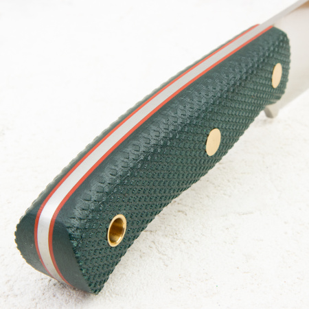 Нож Южный Крест Барибал, VG-10, Конвекс, Микарта Изумруд, Насечка - купить в интернет-магазине Blademan