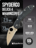 Нож Spyderco Delica 4 Wharncliffe, VG-10, FRN Black, C11FPWCBK Нож Spyderco Delica 4 Wharncliffe, VG-10, FRN Black, C11FPWCBK