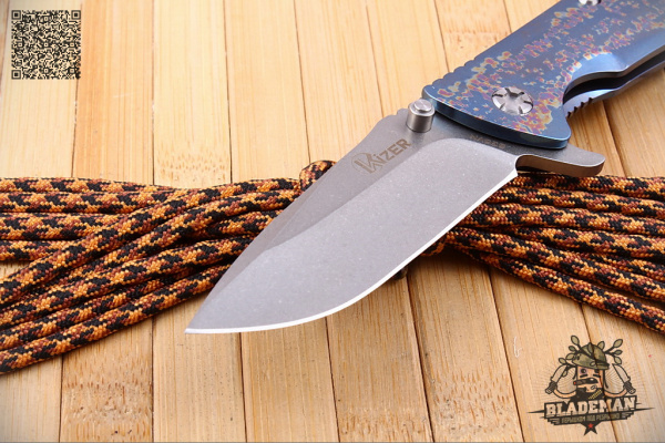 Нож Kizer KI3404, S35VN, Titanium