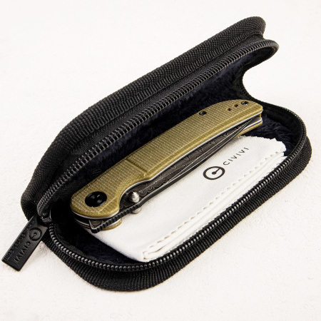 Нож CIVIVI Imperium, Damascus, Micarta Olive, C2107DS-2