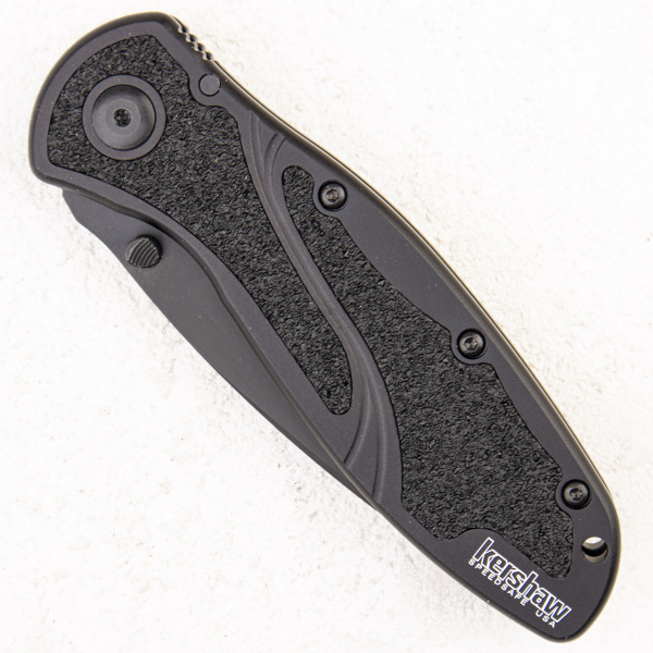 Нож Kershaw Blur, 14C28N Sandvik, Full Black - складной туристические ножи из стали