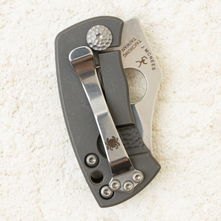 Нож Spyderco McBee, CTS XHP, Titanium, C236TIP Нож Spyderco McBee, CTS XHP, Titanium, C236TIP