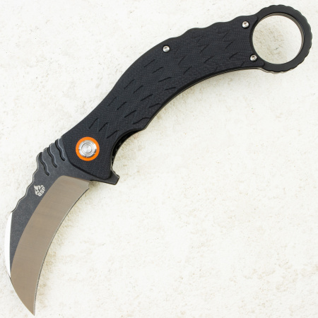 Нож QSP Eagle, D2, G10 Black, QS120-B