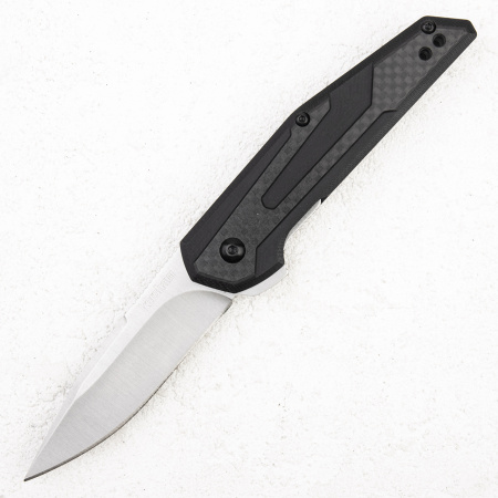 Нож Kershaw Fraxion, Satin, G10/Carbon Black