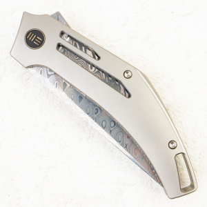 Нож WE Knife Speedliner, CPM 20CV, Gray Titanium Handle - складной туристические ножи из стали Нож WE Knife Speedliner, CPM 20CV, Gray Titanium Handle - складной туристические ножи из стали