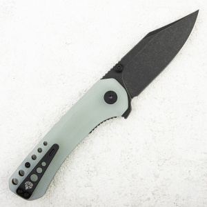 Нож QSP Kestrel, 14C28N Black, G10 Jade - складной туристические ножи из стали Нож QSP Kestrel, 14C28N Black, G10 Jade - складной туристические ножи из стали