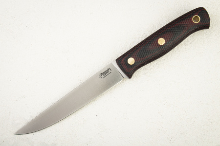 Нож Южный Крест Рыбацкий L, N690, Микарта красно-черная - купить в интернет-магазине Blademan