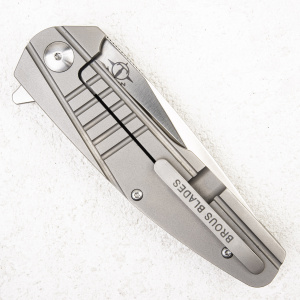 Нож Brous Blades The Insight, D2, Titanium, BRB124 Нож Brous Blades The Insight, D2, Titanium, BRB124