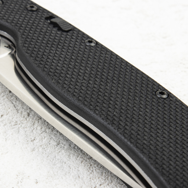 Нож Ontario Rat 1A (Assist), AUS-8, Satin, Black Nylon, 8870