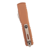 Нож Microtech Ultratech GEN IV, Stonewash, M390, Aluminum Brown Handle, 11214-10 BN