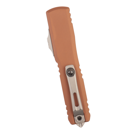 Нож Microtech Ultratech GEN IV, Stonewash, M390, Aluminum Brown Handle, 11214-10 BN