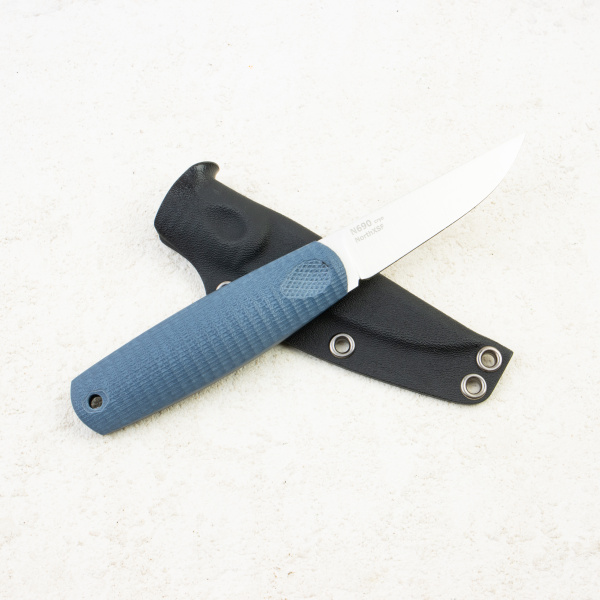 Нож OWL North XS F, N690 Cryo, G10 Navy Blue, Kydex, (Эксклюзивный цвет)