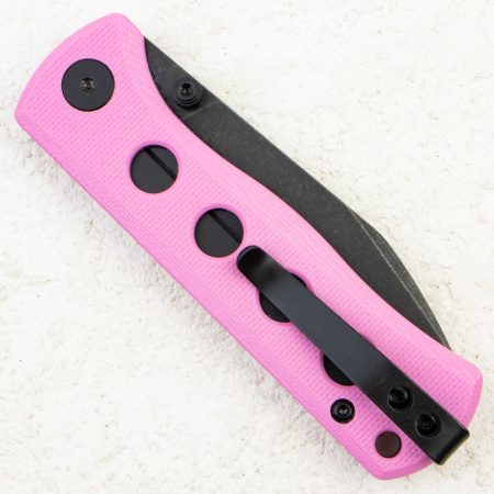 Нож QSP Canary Folder, 14C28N, Pink G10 Handle, QS150-H2