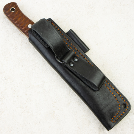 Нож Южный Крест Скаут L, Elmax, Convex, Micarta Coyote, Насечка