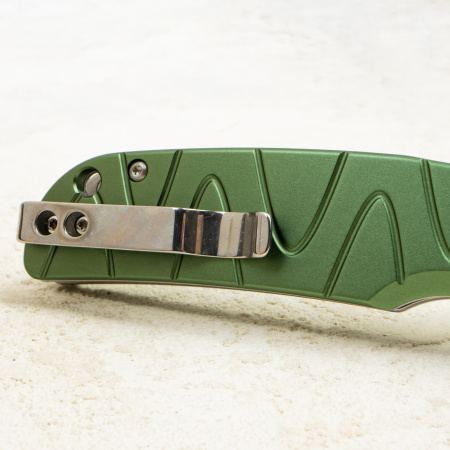 Нож QSP Kali, Stonewashed 14C28N, Aluminium Green, QS159-E1 Нож QSP Kali, Stonewashed 14C28N, Aluminium Green, QS159-E1