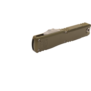 Нож Microtech Ultratech GEN IV, Stonewash, M390, Aluminum OD Green Handle, 11234-10 OD