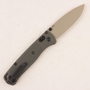 Нож Benchmade Bugout, CPM S30V, Dark Olive Grivory Handle, 535TN-11