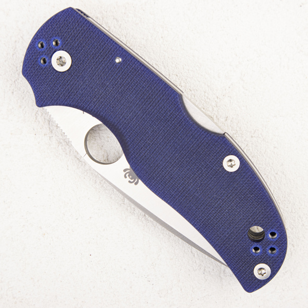 Нож Spyderco Native 5 Lockback Blue - складной туристические ножи из стали