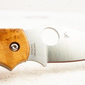 Нож Spyderco Chaparral, CTS XHP, Maple Wood, C152WDP Нож Spyderco Chaparral, CTS XHP, Maple Wood, C152WDP