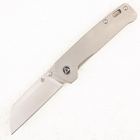 Нож QSP Penguin, 154CM, Titanium Gray