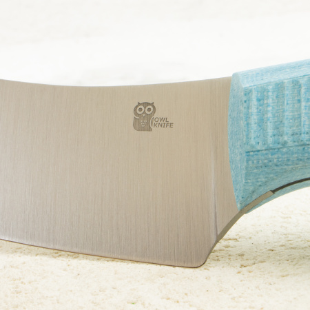Нож OWL Canadian F, N690 Cryo, Micarta Jeans Blue, Kydex Нож OWL Canadian F, N690 Cryo, Micarta Jeans Blue, Kydex