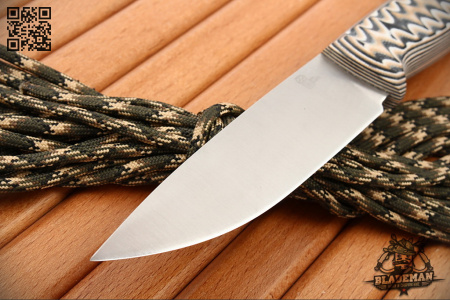 OWL Otus F, Sleipner, G10 тигр белый, Кожа - купить в интернет-магазине Blademan