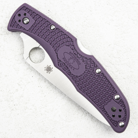 Нож Spyderco Endura 4, VG-10, FRN Purple - купить в интернет-магазине Blademan
