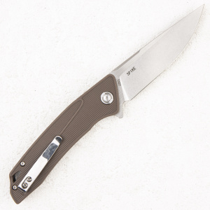 Нож Bestech Knives SPIKE, 12C27, Stonewash, Nylon Brown, BG09C-2 Нож Bestech Knives SPIKE, 12C27, Stonewash, Nylon Brown, BG09C-2