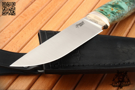 Южный Крест - Джек, Карельская береза Малахит, M390 - купить в интернет-магазине Blademan