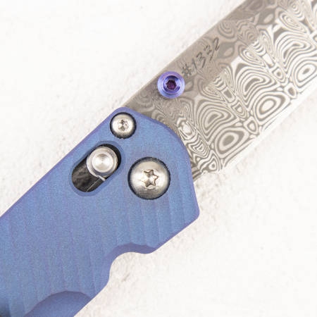 Нож Benchmade Valet Gold Class Limited, Damasteel, Titanium Нож Benchmade Valet Gold Class Limited, Damasteel, Titanium - купить в интернет-магазине Blademan