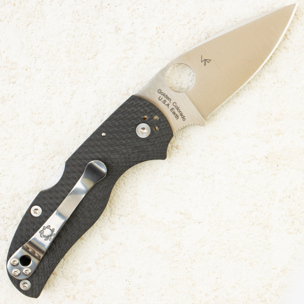 Нож Spyderco Native 5, CPM S90V,  Carbon Fiber Black, C41CFFP5