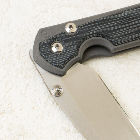 Нож Chris Reeve Large Sebenza 31 Inlay, CPM MagnaCut, Titanium/Black Canvas Micarta Handle, L31-1200 Нож Chris Reeve Large Sebenza 31 Inlay, CPM MagnaCut, Titanium/Black Canvas Micarta Handle, L31-1200