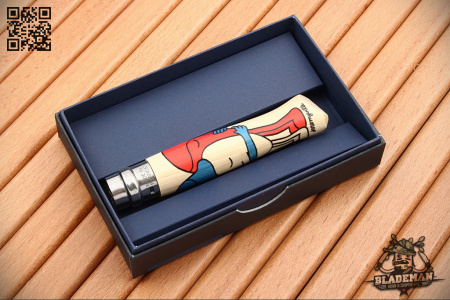 Нож Opinel №8, Edition France by Jeremyville - купить в интернет-магазине Blademan