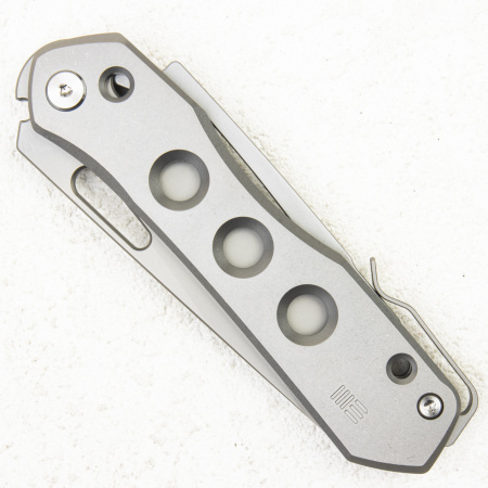 Нож WE Knife Vision R, 20CV Reverse Tanto, Titanium Gray, Snecx Tan Design - купить в интернет-магазине Blademan