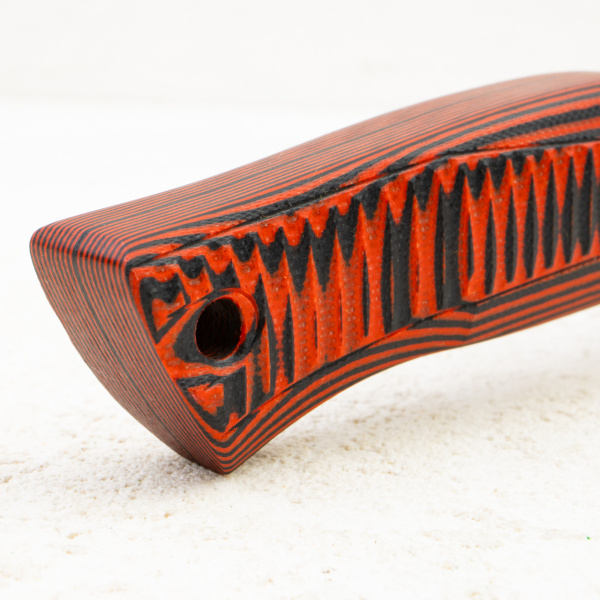 Нож OWL Canadian S F, ELMAX Cryo, G10 Black-Red, Kydex - купить в интернет-магазине Blademan