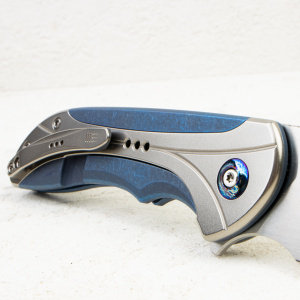 Нож WE Knife Equivik Flipper Knife, CPM 20CV, Titanium Handle, WE23020-3 Нож WE Knife Equivik Flipper Knife, CPM 20CV, Titanium Handle, WE23020-3