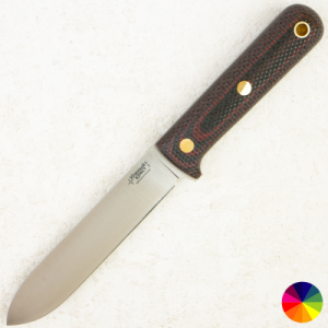 Нож Южный Крест Кефарт L, VG-10, Convex, Micarta Black/Red, Насечка Нож Южный Крест Кефарт L, VG-10, Convex, Micarta Black/Red, Насечка