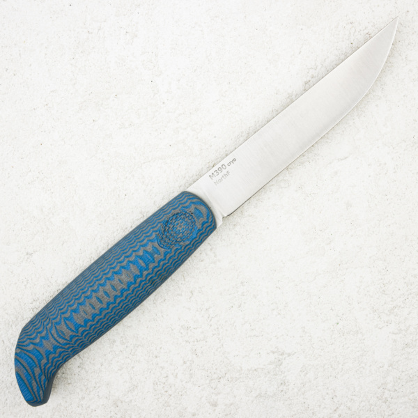 Нож OWL North F Грибок, M390 Cryo, G10 Gray/Blue, Kydex - купить в интернет-магазине Blademan